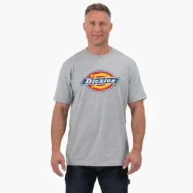 Camicie a maniche corte con logo grafico tricolore