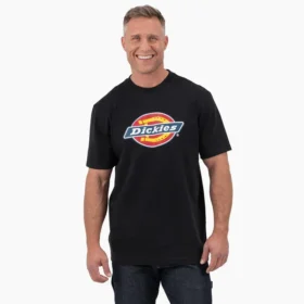 Camicie a maniche corte con logo grafico tricolore