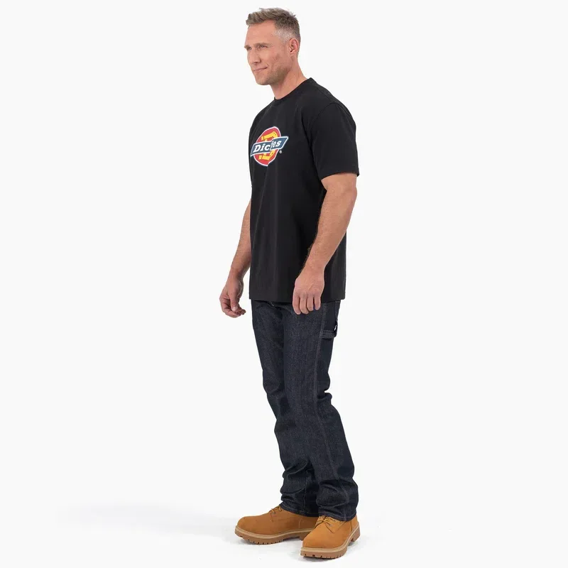 Camicie a maniche corte con logo grafico tricolore Camicie a maniche corte con logo grafico tricolore