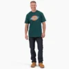 Camicie a maniche corte con logo grafico tricolore