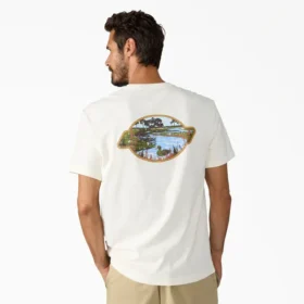 Camicie a maniche corte con stampa Wetlands