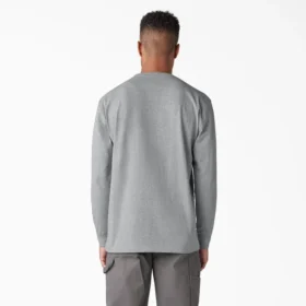 Camicie a maniche lunghe con logo in tessuto pesante