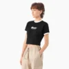 Camicie da donna Lewistown corte con bordi a contrasto Camicie da donna Lewistown corte con bordi a contrasto