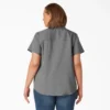 Camicie da lavoro a pantaloncini rinfrescanti da donna taglie forti Camicie da lavoro a pantaloncini rinfrescanti da donna taglie forti