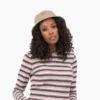 Cappello a secchiello in twill