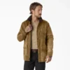 Cappotto da lavoro in tela completamente cerata