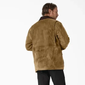 Cappotto da lavoro in tela completamente cerata