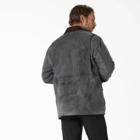 Cappotto da lavoro in tela completamente cerata