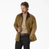 Cappotto da lavoro in tela completamente cerata