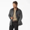 Cappotto da lavoro in tela completamente cerata