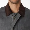 Cappotto da lavoro in tela completamente cerata