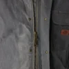 Cappotto da lavoro in tela completamente cerata