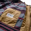 Cappotto da lavoro in tela completamente cerata