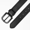 Cintura casual in pelle