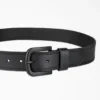 Cintura casual in pelle