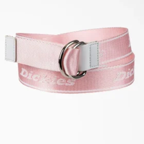 Cintura da donna con stampa logo e anello a D