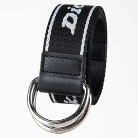 Cintura da donna con stampa logo e anello a D