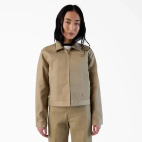 Eisenhower Jacket corta da donna sfoderata