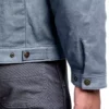 Eisenhower Jacket in tela completamente cerata Eisenhower Jacket in tela completamente cerata