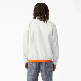 Eisenhower Jacket in tela di cotone stonewashed senza fodera