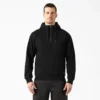 Felpa con cappuccio e zip a un quarto Felpa con cappuccio e zip a un quarto