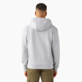 Felpa con cappuccio e zip a un quarto