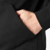 Felpa con cappuccio e zip a un quarto Felpa con cappuccio e zip a un quarto