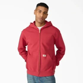 Felpa con cappuccio e zip integrale Fostoria