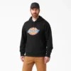 Felpa con cappuccio idrorepellente con logo