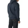 Felpa con cappuccio idrorepellente con logo