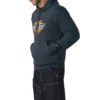 Felpa con cappuccio idrorepellente con logo