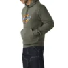 Felpa con cappuccio idrorepellente con logo