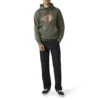 Felpa con cappuccio idrorepellente con logo