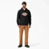 Felpa con cappuccio idrorepellente con logo