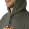 Felpa con cappuccio idrorepellente con logo