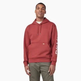 Felpa con cappuccio idrorepellente e logo sulle maniche Felpa con cappuccio idrorepellente e logo sulle maniche
