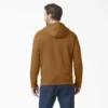Felpa con cappuccio idrorepellente e logo sulle maniche
