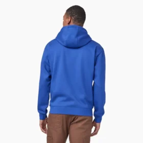Felpa con cappuccio idrorepellente e logo sulle maniche