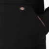 Felpa con cappuccio idrorepellente e logo sulle maniche