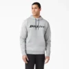 Felpa con cappuccio in pile con logo script Felpa con cappuccio in pile con logo script