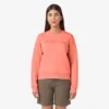Felpa da donna idrorepellente con logo Felpa da donna idrorepellente con logo
