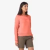 Felpa da donna idrorepellente con logo Felpa da donna idrorepellente con logo