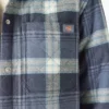 Giacca a camicia con cappuccio in flanella da donna Giacca a camicia con cappuccio in flanella da donna