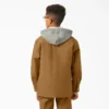 Giacca a camicia in tela di cotone per ragazzi Giacca a camicia in tela di cotone per ragazzi