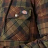 Giacca-camicia con cappuccio in flanella Giacca-camicia con cappuccio in flanella