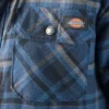 Giacca-camicia con cappuccio in flanella idrorepellente