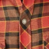 Giacca-camicia con cappuccio in flanella idrorepellente