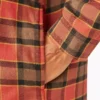 Giacca-camicia con cappuccio in flanella idrorepellente