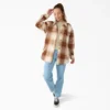 Giacca-camicia da donna in flanella Giacca-camicia da donna in flanella