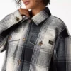Giacca-camicia da donna in flanella Giacca-camicia da donna in flanella